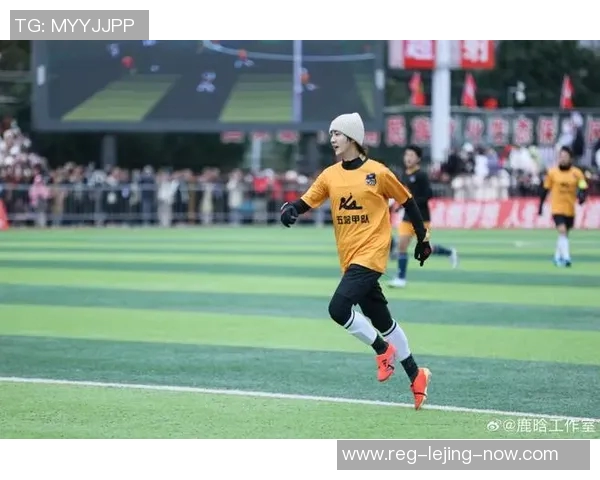 鹿晗与足球的热血动漫之旅展现青春梦想与拼搏精神的完美结合